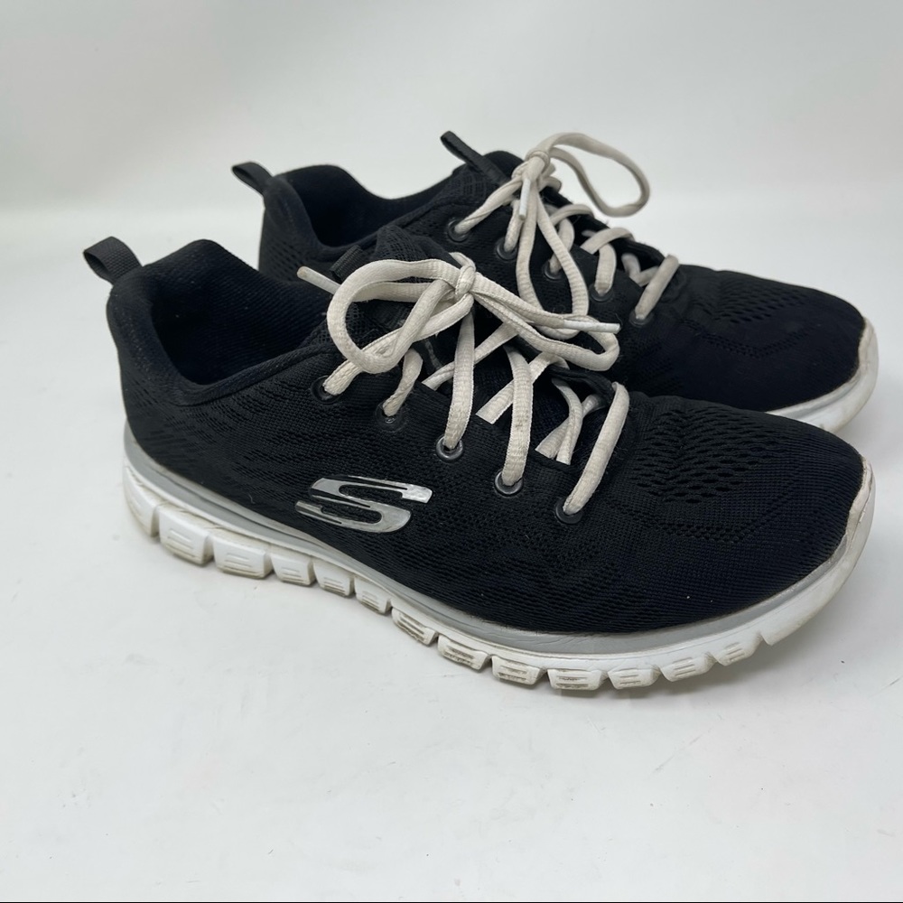 Skechers Sport Graceful sneakers Shoes 12615 in 7.5 black white